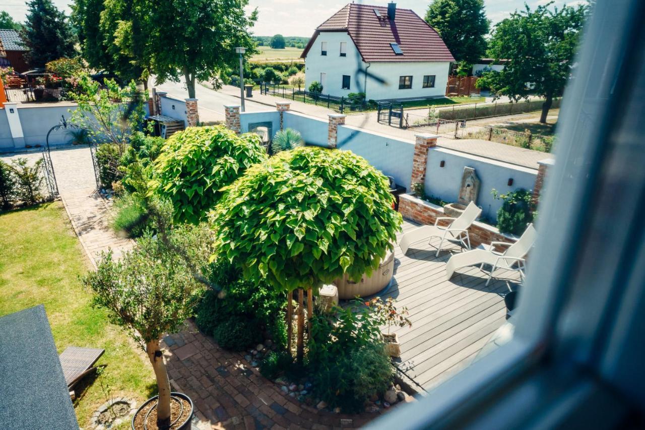 Alte Schmiede Mit Sauna, Pool Und Whirpool Im Aussenbereich Schoenstes Ferienhaus Der Lausitz Elsterheide Екстер'єр фото